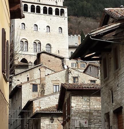 A Casa Di Cristina Leilighet Gubbio Eksteriør bilde